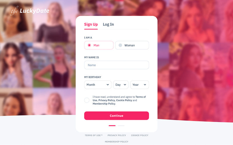 theluckydate site